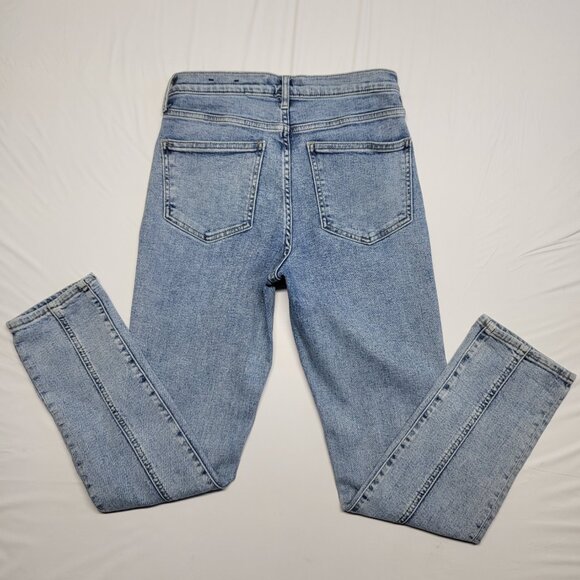 Gap Womens Jeans 2/26R ( 28 X 27 ) Soft Vintage Slim Stretch Pockets Blue - Picture 7 of 15